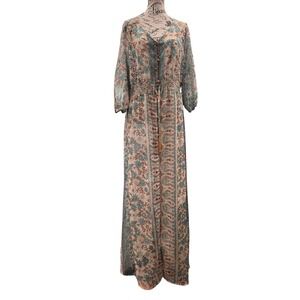 Vicabo Floral Maxi Dress/Coverup
